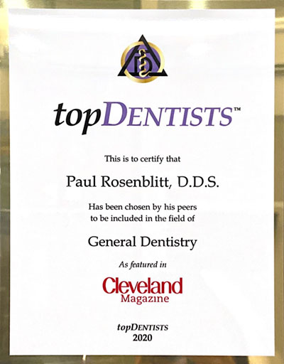 TOP DENTISTS 2020